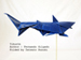 Photo Origami Tiburn, Author : Fernando Gilgado, Folded by Tatsuto Suzuki